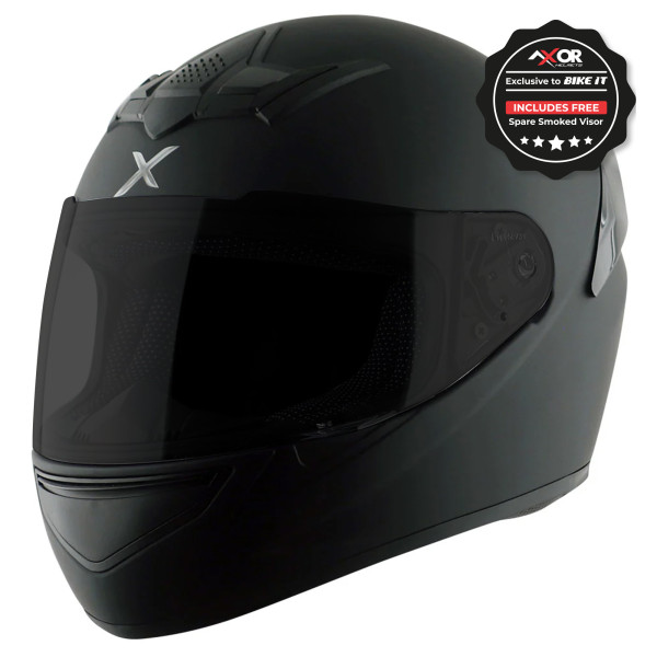 Axor Axor rage full face helmet - matt black - large